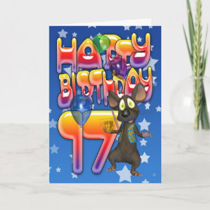 Tarjeta de cumpleaños 17, cumpleaños feliz