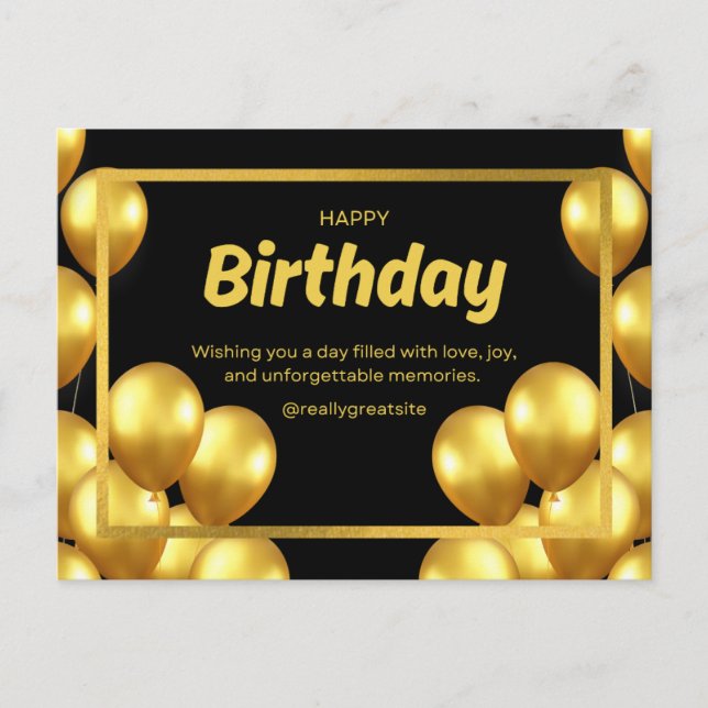 Tarjeta de cumpleaños 2025 (Anverso)