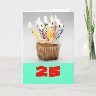 Tarjeta de cumpleaños 25