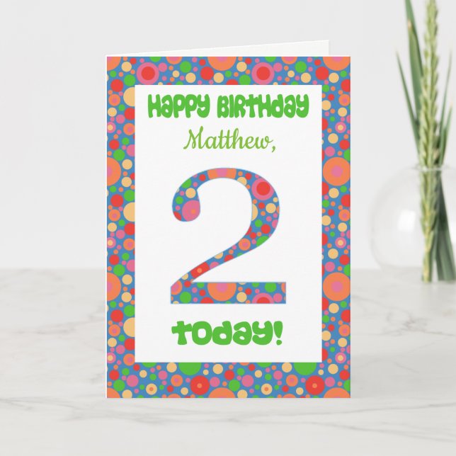 Tarjeta de cumpleaños 2 delantera personalizado br (Anverso)