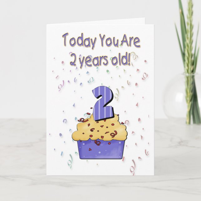 Tarjeta de cumpleaños 2 - Personalizada (Anverso)