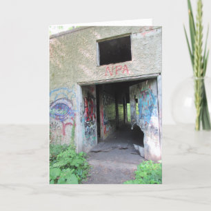 Tarjeta de cumpleaños #2 "Walcott Insane Asylum Do