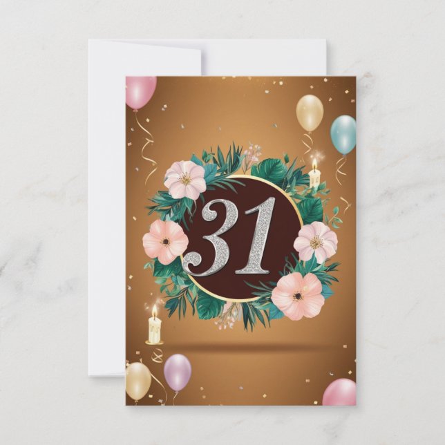 tarjeta de cumpleaños 31 (Anverso)