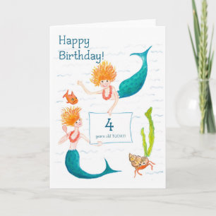 Tarjeta de cumpleaños 4 de las sirvientas