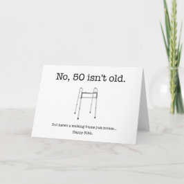 Tarjeta de cumpleaños 50