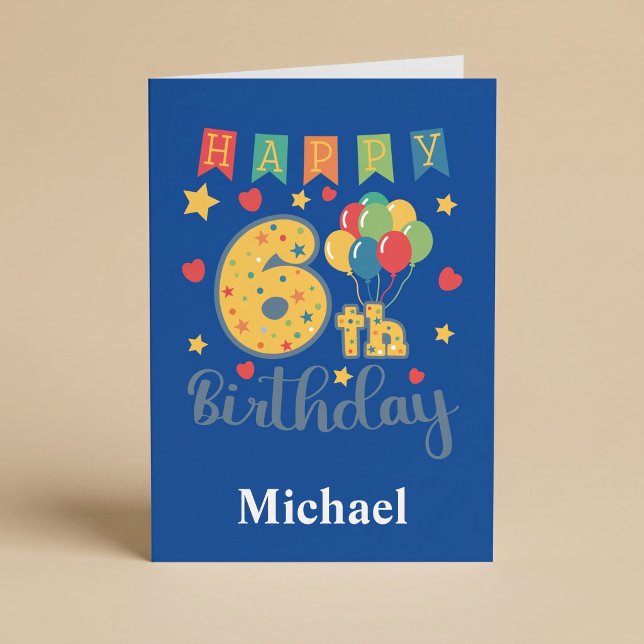 Tarjeta de cumpleaños 6º (Subido por el creador)