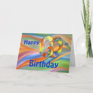 Tarjeta de cumpleaños 60 Wild