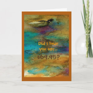 Tarjeta de cumpleaños 70 humorística