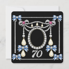 Tarjeta de cumpleaños 70 personalízala Joyas diama