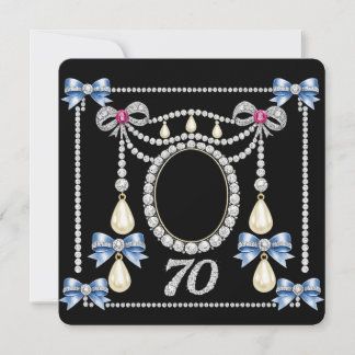 Tarjeta de cumpleaños 70 personalízala Joyas diama
