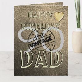Tarjeta de cumpleaños 90 especial personalizada pa