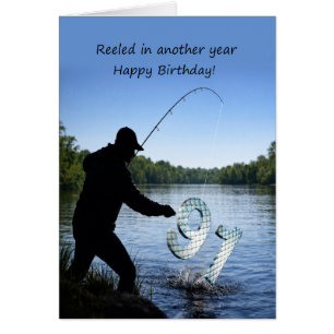 Tarjeta de cumpleaños 91 pescador