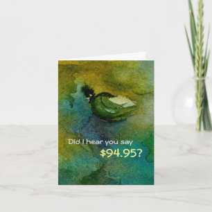 Tarjeta de cumpleaños 95 humorística