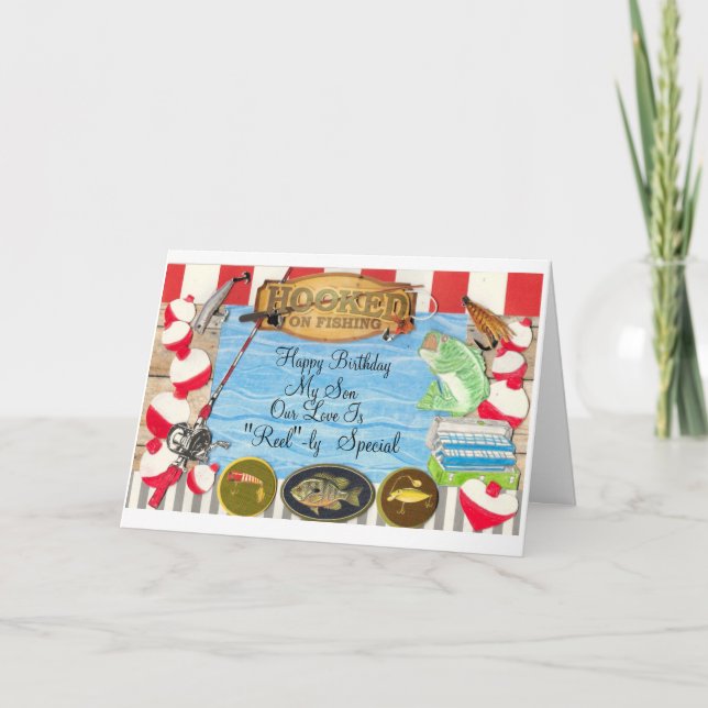 Tarjeta de cumpleaños a mi hijo especial (Anverso)