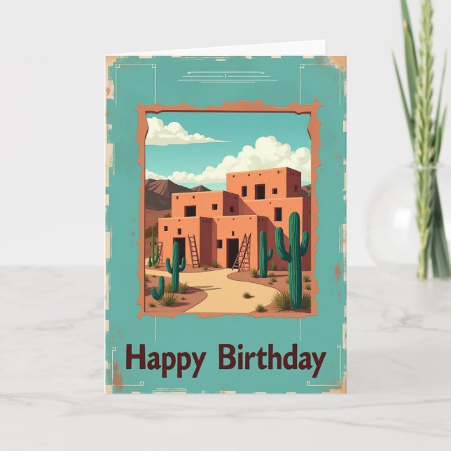 Tarjeta de cumpleaños Adobe Home (Anverso)
