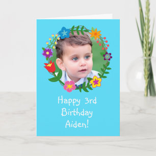 Tarjeta de Cumpleaños Adorable para Niños Personal