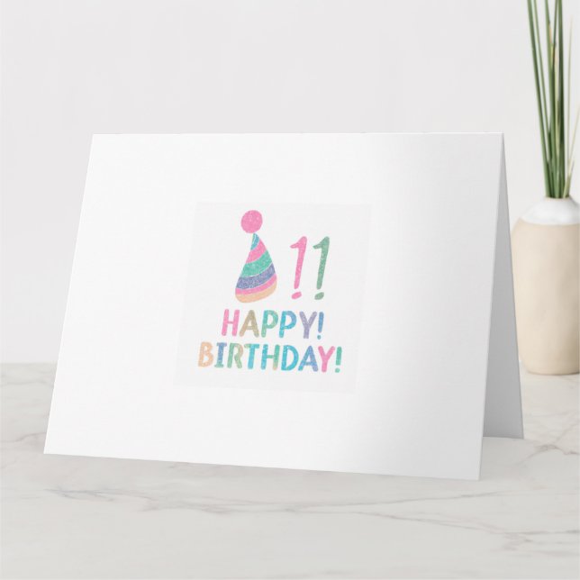 Tarjeta de cumpleaños alegre (Anverso)