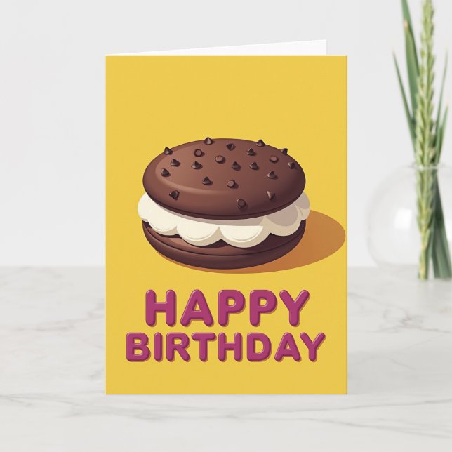 Tarjeta de Cumpleaños Alegre (Anverso)