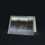 Tarjeta de cumpleaños alemana para Brother<br><div class="desc">Una imagen del lago con los árboles de un pescador y de pino en el fondo. Hoffen,  zum Geburtstag tan besonders wie du bist Alles Gute de la etiqueta del besonderer del Ihr de los dass de los ist</div>