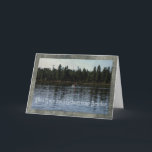 Tarjeta de cumpleaños alemana para Brother<br><div class="desc">Una imagen del lago con los árboles de un pescador y de pino en el fondo. Hoffen,  zum Geburtstag tan besonders wie du bist Alles Gute de la etiqueta del besonderer del Ihr de los dass de los ist</div>