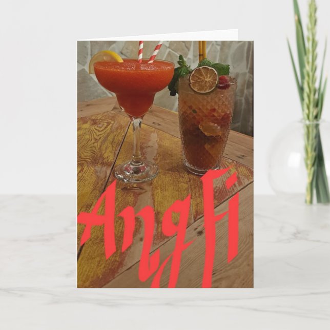 Tarjeta de cumpleaños AngFi (Anverso)