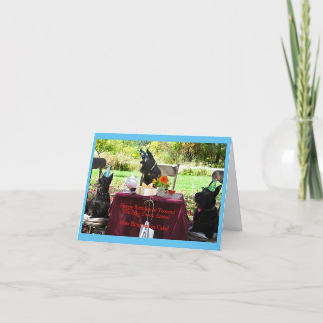 Tarjeta de cumpleaños Arrooo (Anverso)