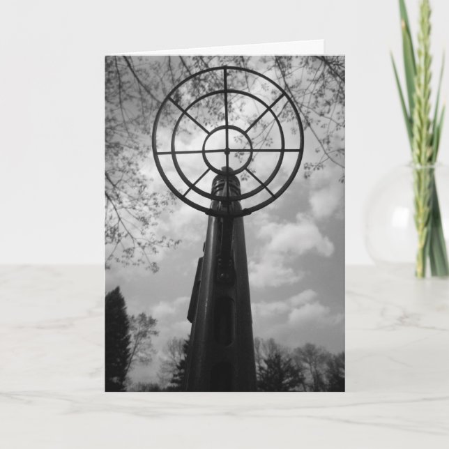 Tarjeta de cumpleaños "artillería pesada de la Seg (Anverso)