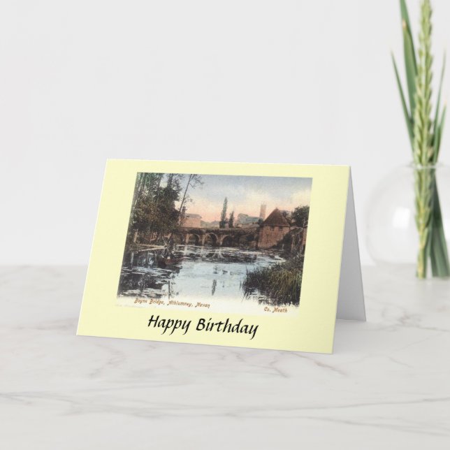 Tarjeta de cumpleaños - Athlumney, Navan, Co Meath (Anverso)