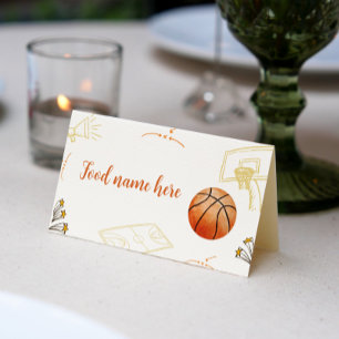 Tarjeta de cumpleaños Baby Shower de Baloncesto Te