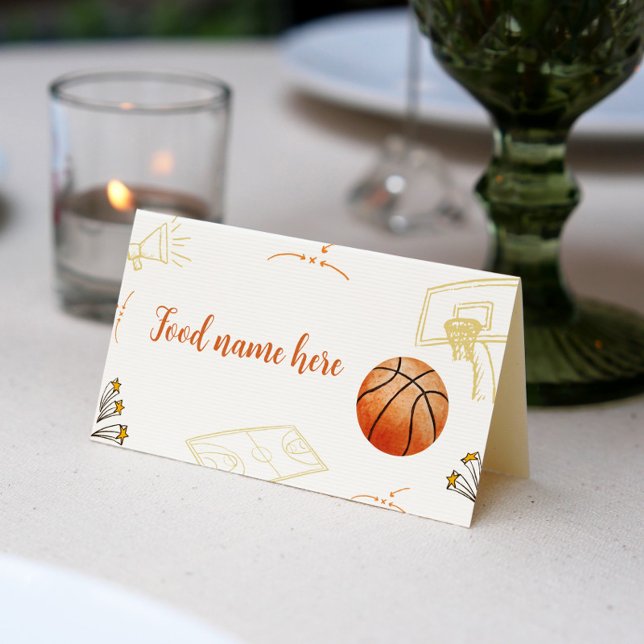 Tarjeta de cumpleaños Baby Shower de Baloncesto Te (Subido por el creador)