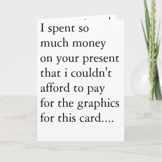 tarjeta de cumpleaños barata.