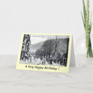 Tarjeta de cumpleaños - Bergen, Noruega