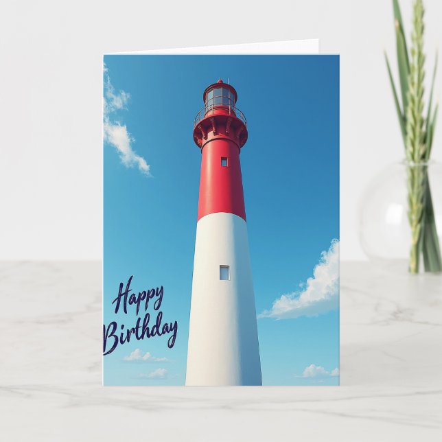 Tarjeta de cumpleaños Birthday Beacon (Anverso)