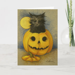 Tarjeta de cumpleaños Black Magic Kitty 4919