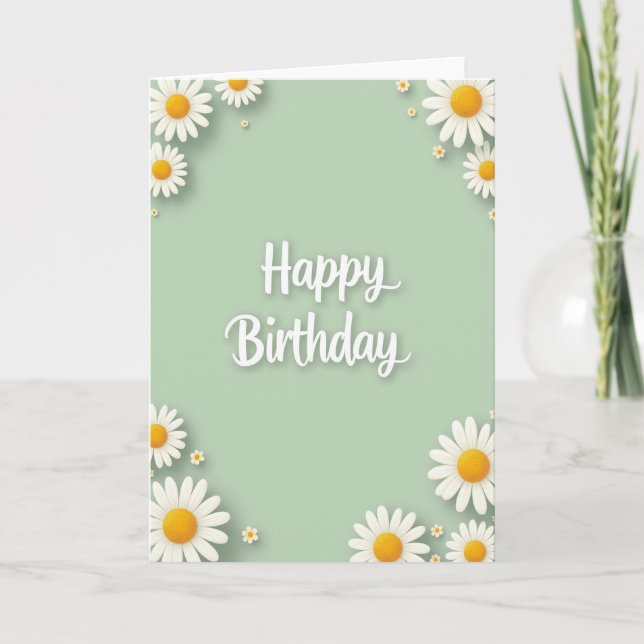 Tarjeta de cumpleaños Blossom Tender (Anverso)