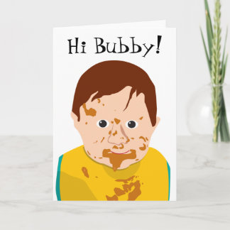 Tarjeta de cumpleaños Bubby