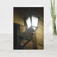 Tarjeta de cumpleaños "Cámara de luz y seguridad d