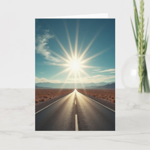 Tarjeta de cumpleaños Camino Dorado