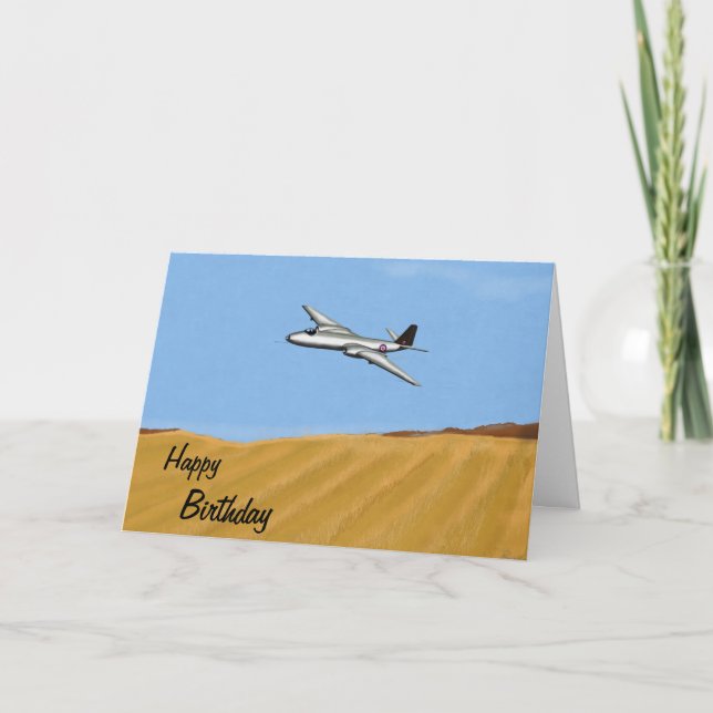 Tarjeta de cumpleaños Canberra (Anverso)