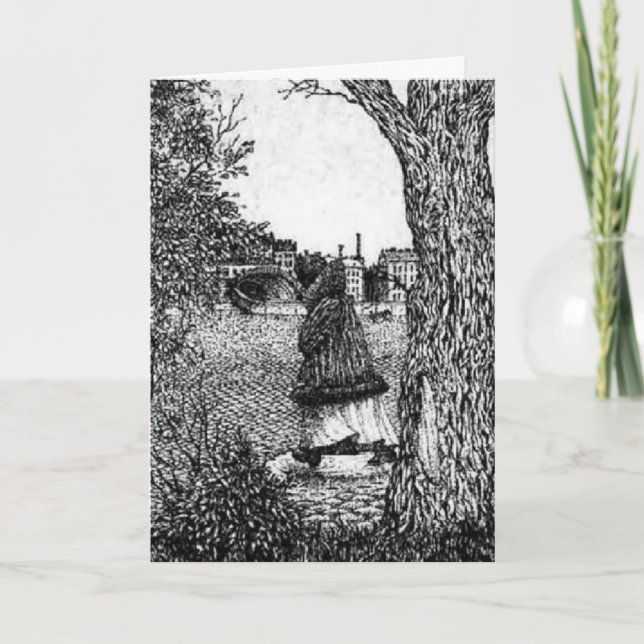 Tarjeta de cumpleaños - cara anónima (Anverso)