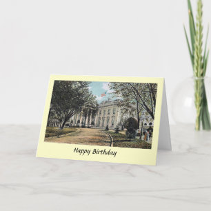 Tarjeta de cumpleaños - Casa Blanca, Washington, D