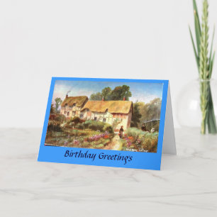 Tarjeta de cumpleaños - Casa de Anne Hathaway