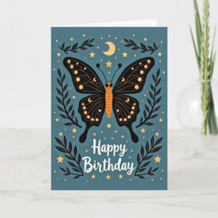Tarjeta de cumpleaños celestial