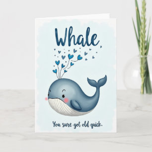 Tarjeta de cumpleaños Charming Heart Plume