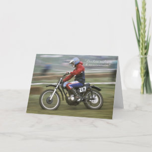 Tarjeta de cumpleaños checa