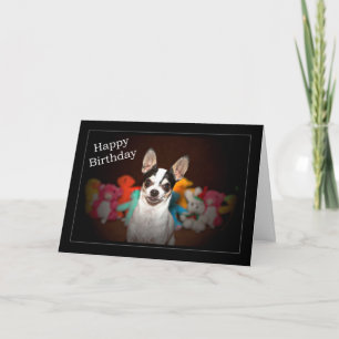 Tarjeta de cumpleaños Chihuahua