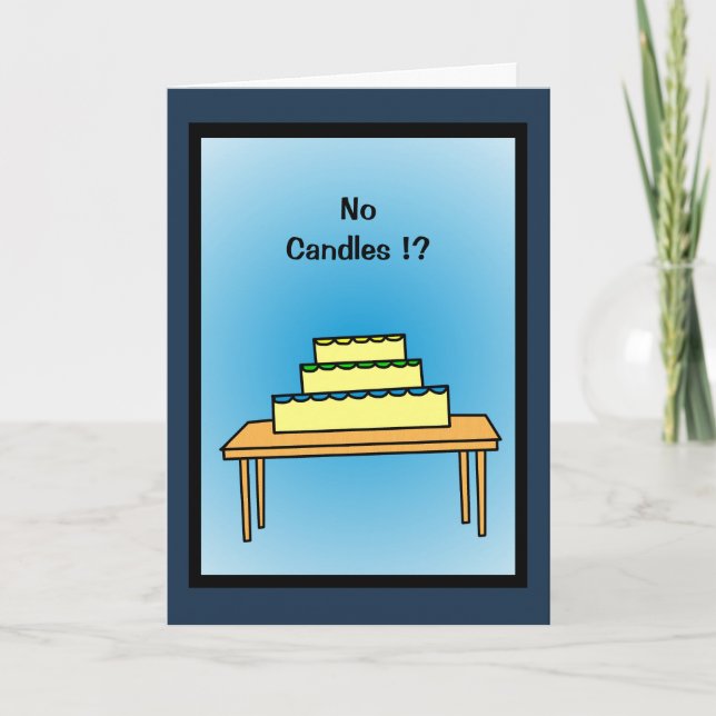 Tarjeta de cumpleaños chistosa (Anverso)