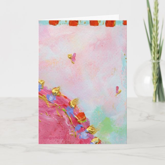 Tarjeta de cumpleaños Circus (Anverso)