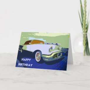 Tarjeta de cumpleaños clásica americana