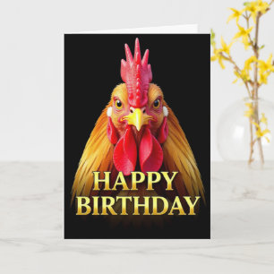 TARJETA DE CUMPLEAÑOS Cockerell PRIMER PLANO DISTI